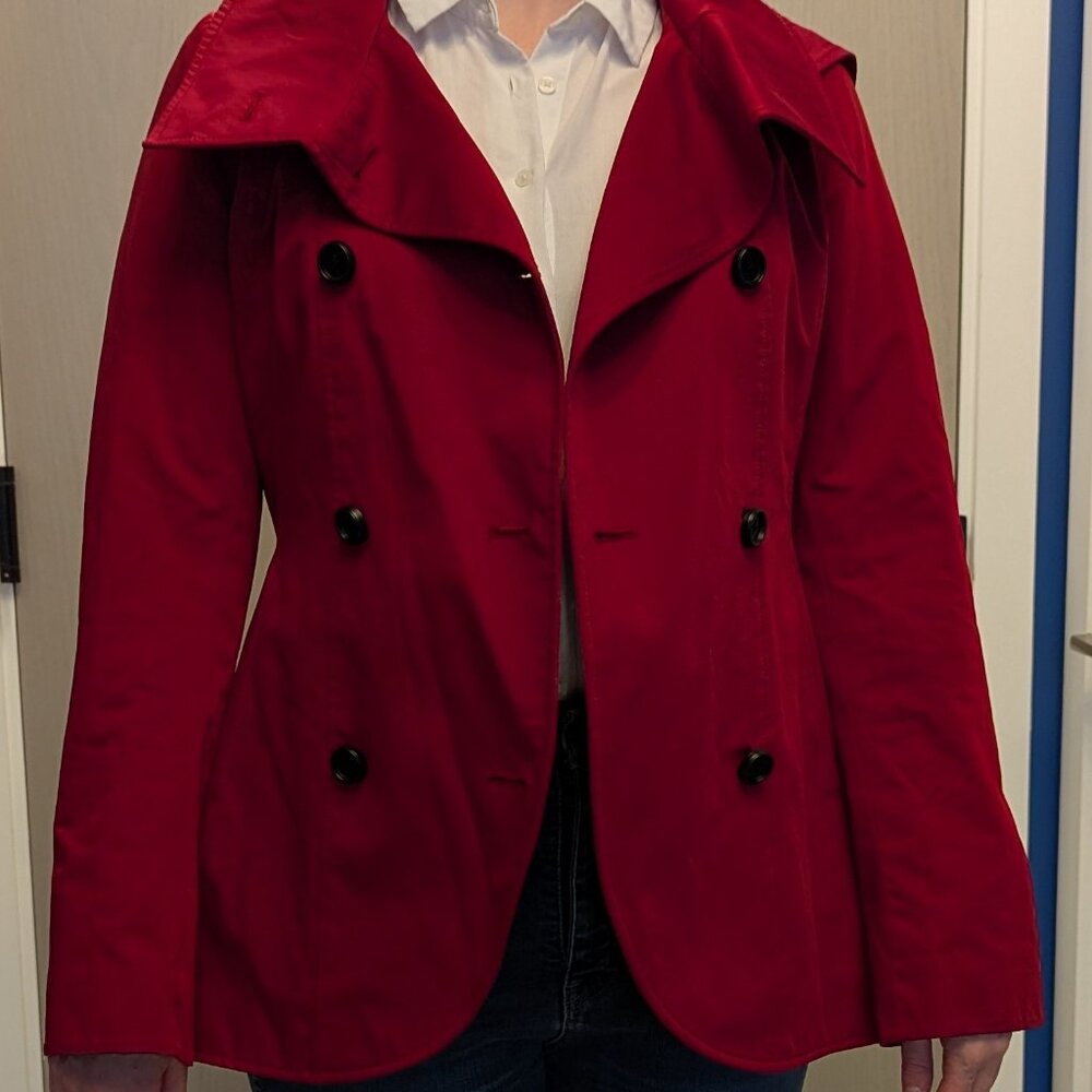 Red SOIA & KYO Jacket, Size Small